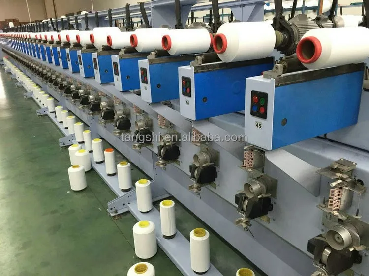 Precision type HDPE yarn rewinding machine for monofilament yarn winding