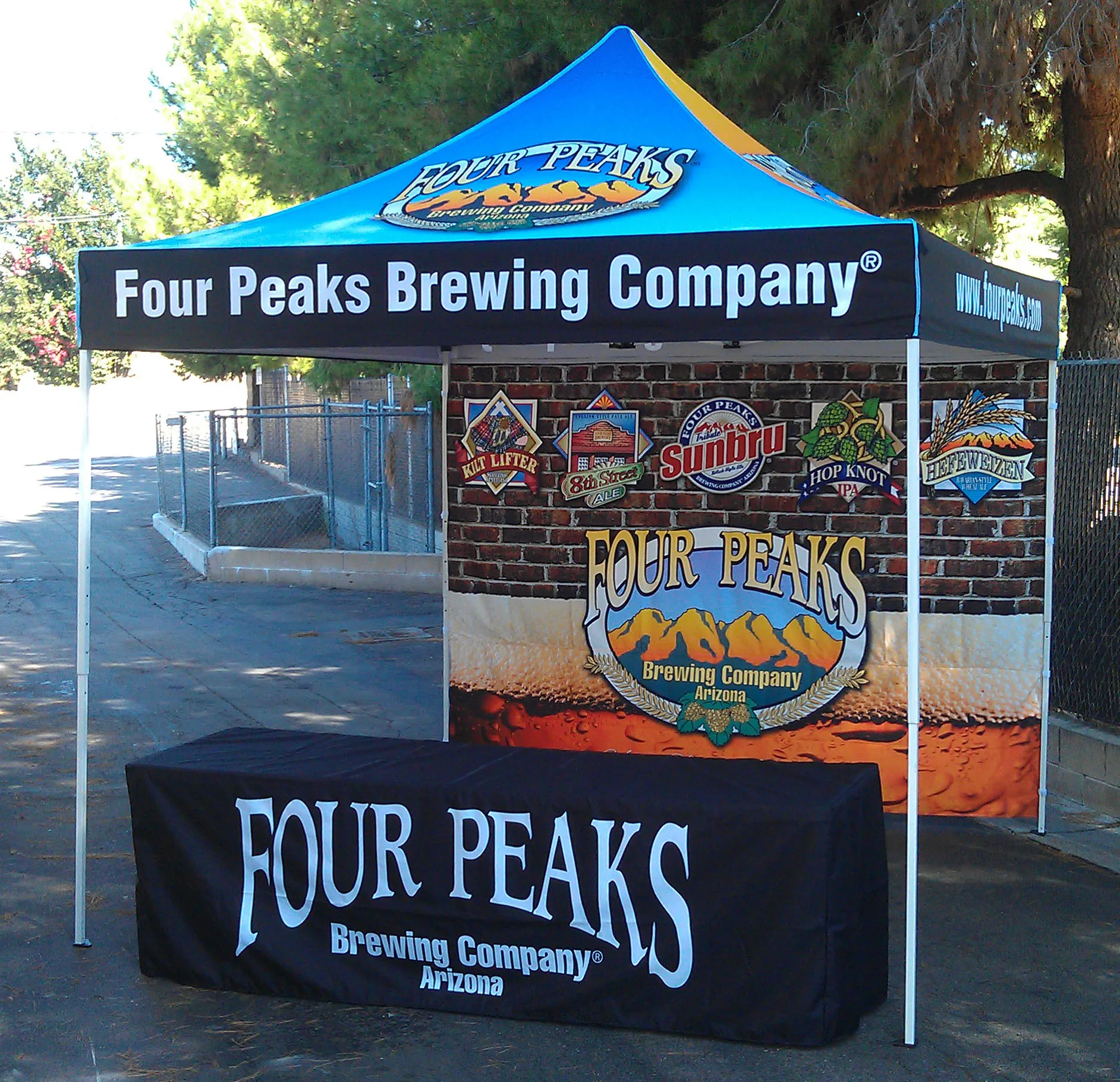 3x3 Event Outdoor Kit Branded Marquee Custom Aluminum Folding Trade Show Tent Canopy