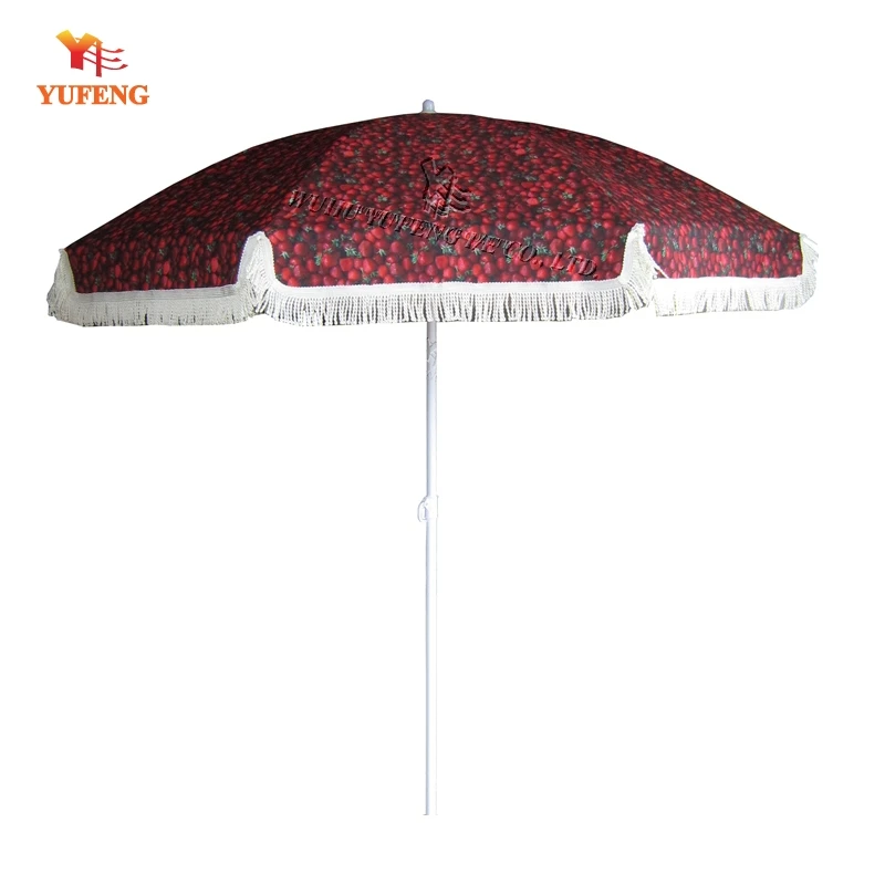 Popular tassel beach umbrella
