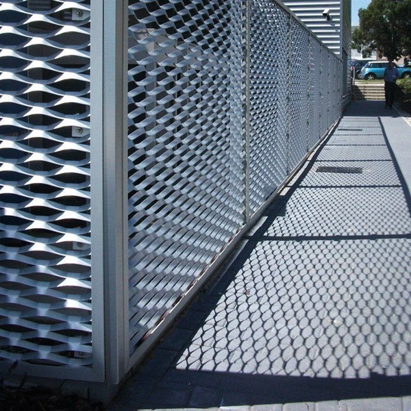 Expanded metal Mesh Aluminum Interior Railing ( Anping factory )