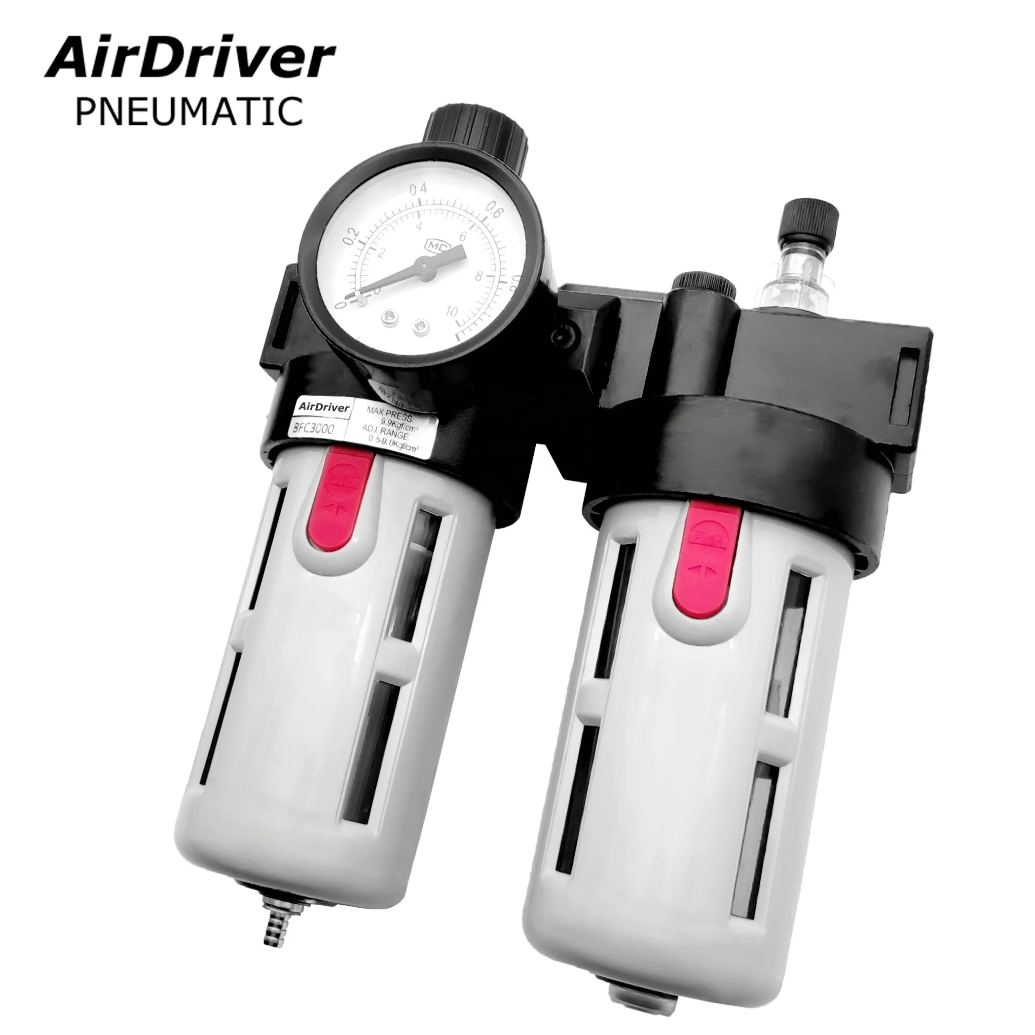 Pneumatic air source treatment Unit AC2000 Airtac Model Pneumatic Filter FRL UNITS