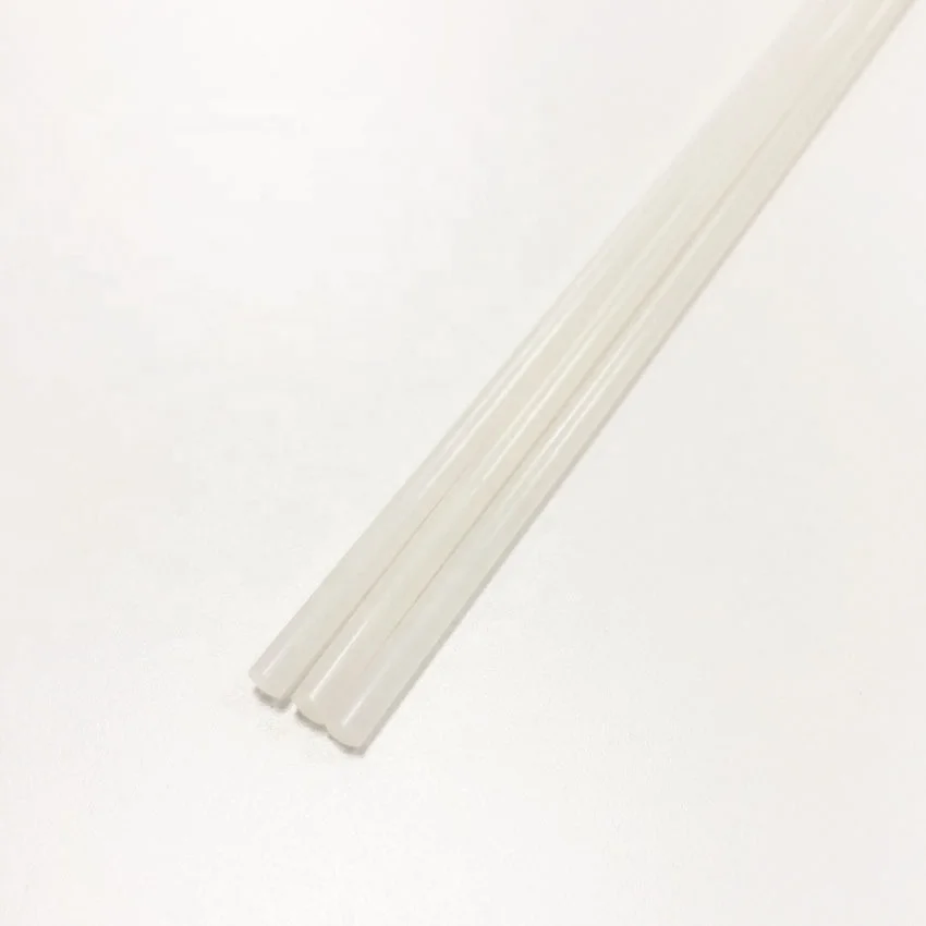 Milky white polypropylene rod hard PP plastic bar Nylon rods Straight rod for toys