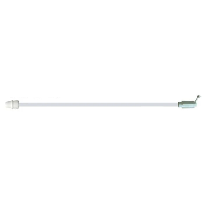 Disposable foam tip catheter for sow with handle & blue end cap