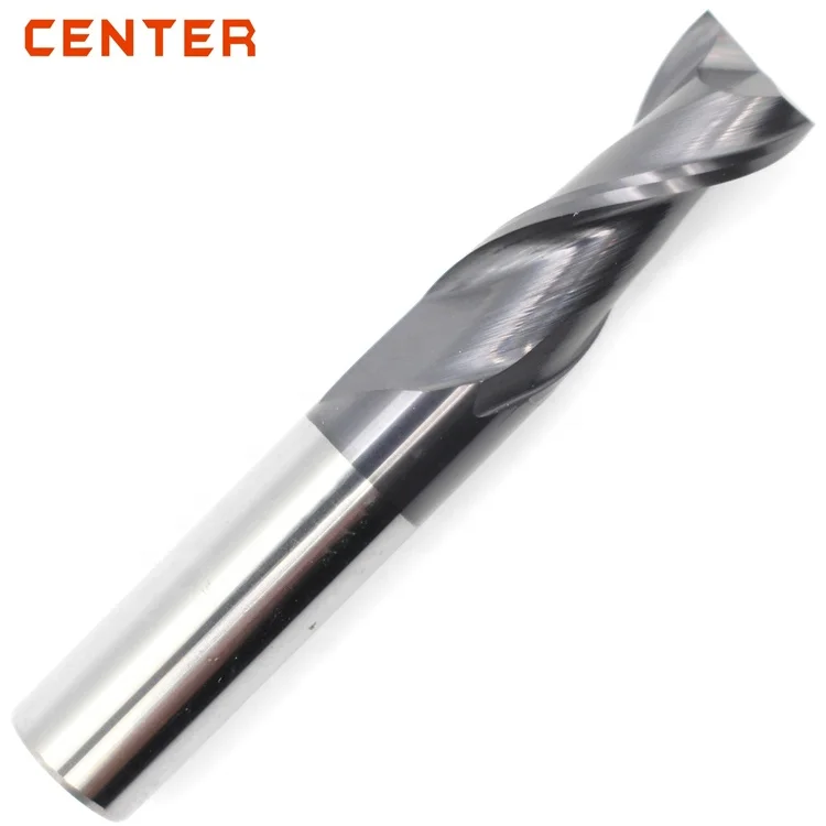 2F HRC55 carbide Flat milling cutter