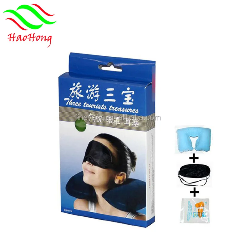 Низкая цена, оптовая продажа, женские дорожные комплекты для сна, мини-набор для путешествий