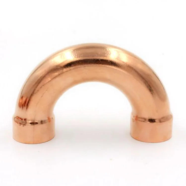 Elbow 180 Degree U-Bend Propress Copper Pipe Connector Refrigeration Pipe Fitting