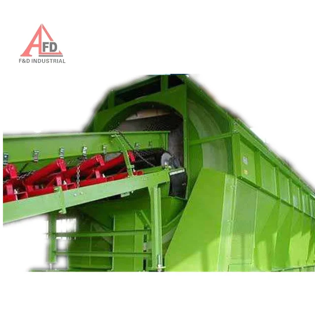 Heavy Duty Industrial Trommel Screen / Well Preformed Sand Screening Machine
