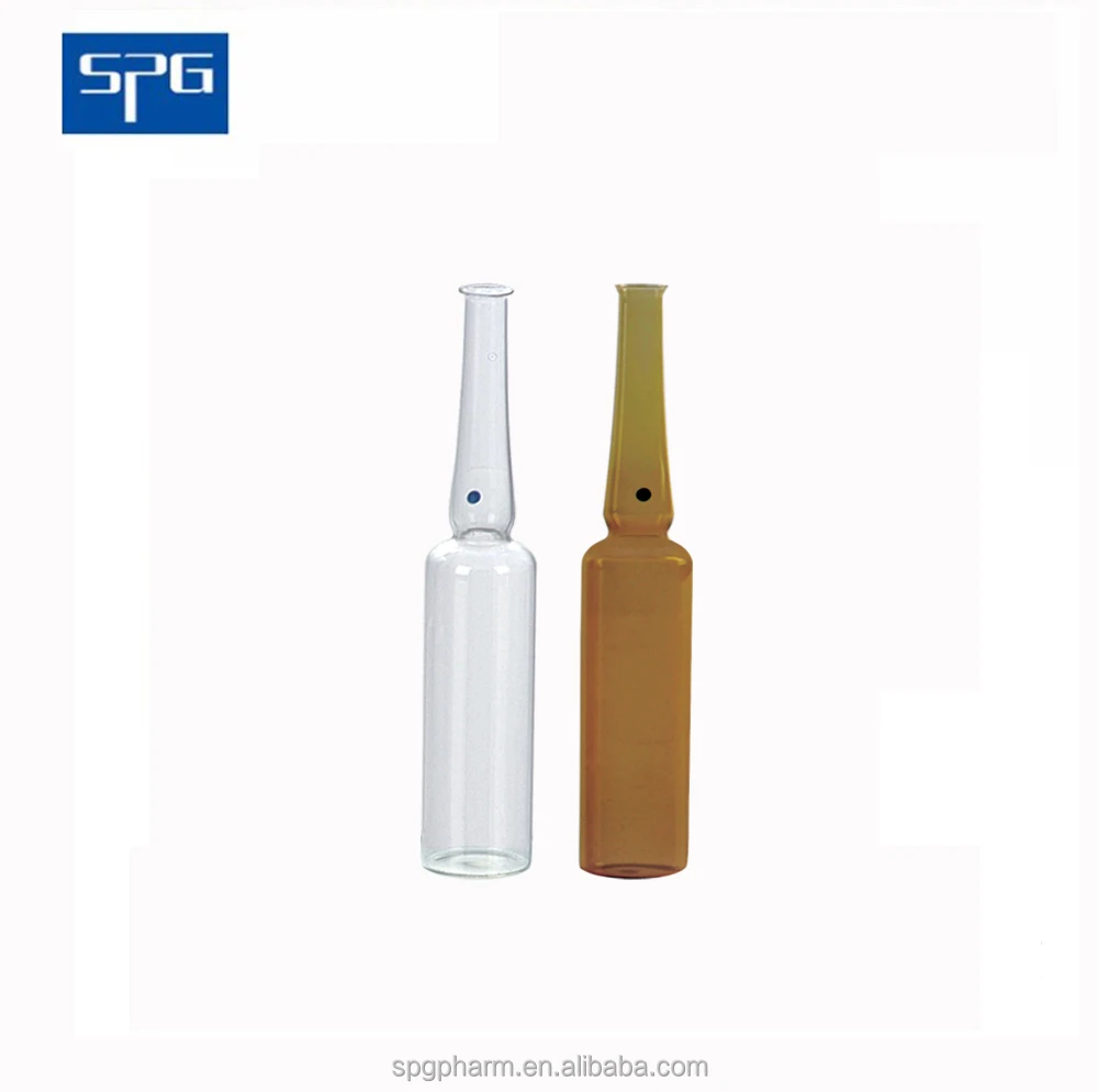 1ml- 10ml Amber and Clear Borosilicate Glass Ampoule