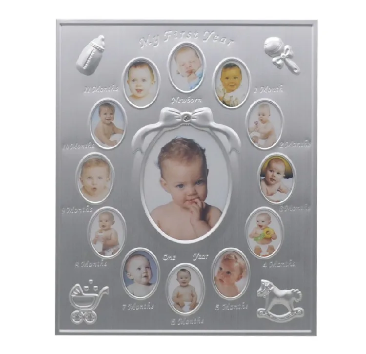 Baby first year aluminum photo frame(AS25)
