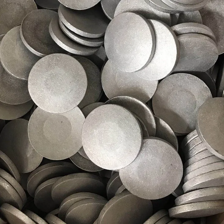 Aluminum slug for manufacture tube packaging