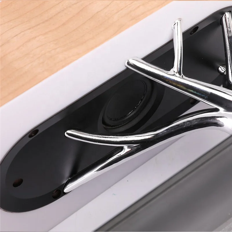 YT-M1602-B2 Smart Home Desk Lamp Tree Light Multi-Function BT Stereo Night Light Touch Switch Promise Dimming Desk Lamp