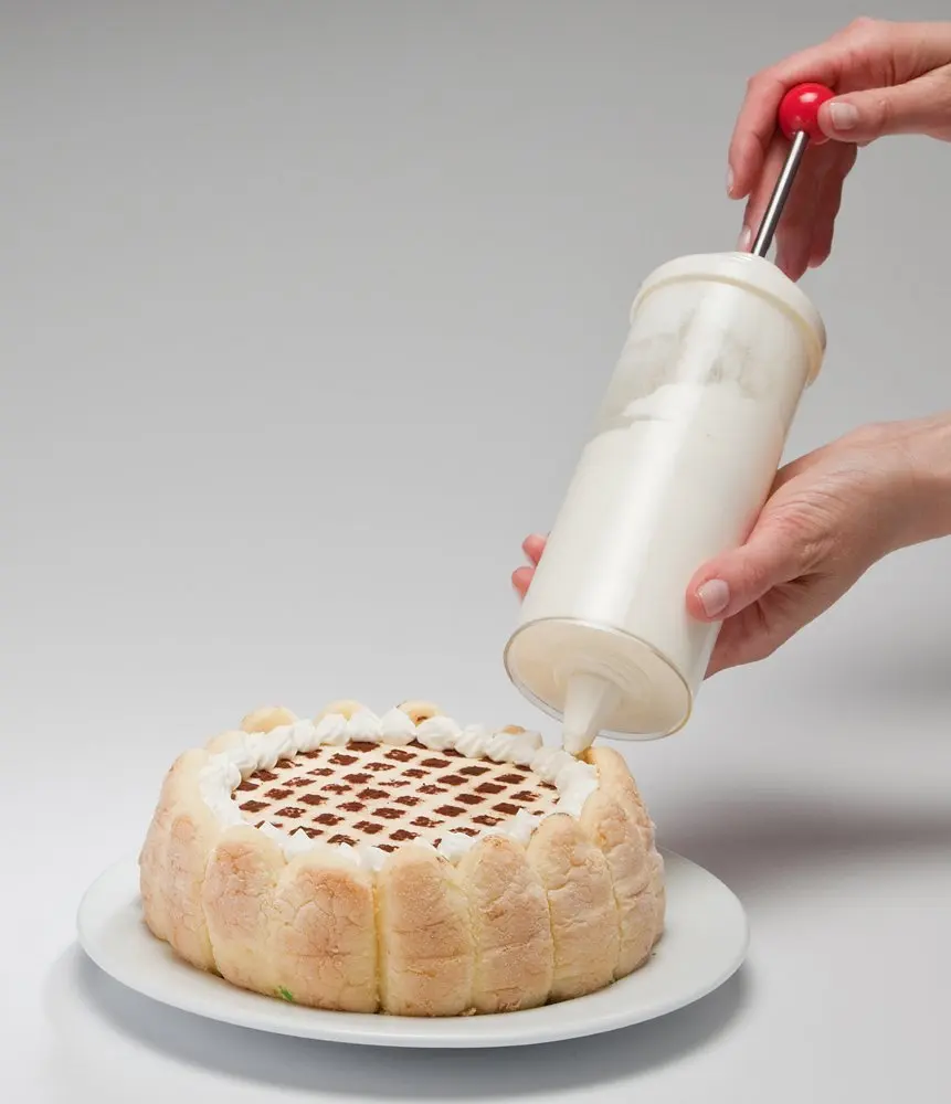 
Dishwasher safe and BPA Free Quick Whip Cream Whipper Dishwasher safe and BPA Free Quick Whip Cream Whipper