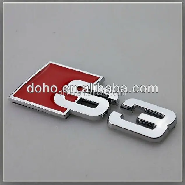 New model Custom Chrome plastic ABS car badges emblems and auto car logo metal emblems badge factory