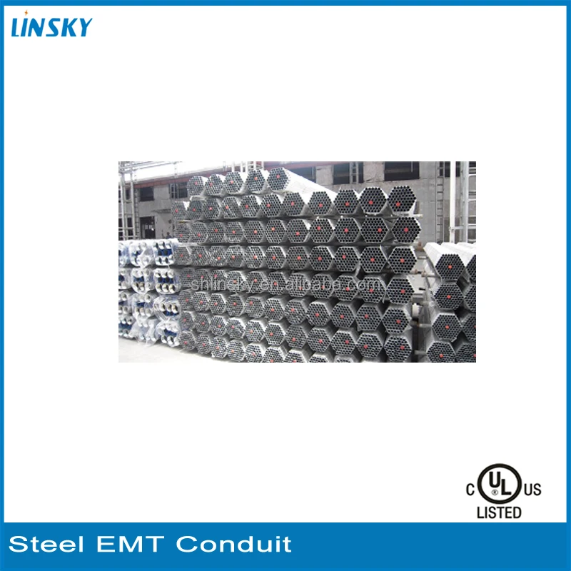 UL Шанхай, Китай emt стали круглые трубы