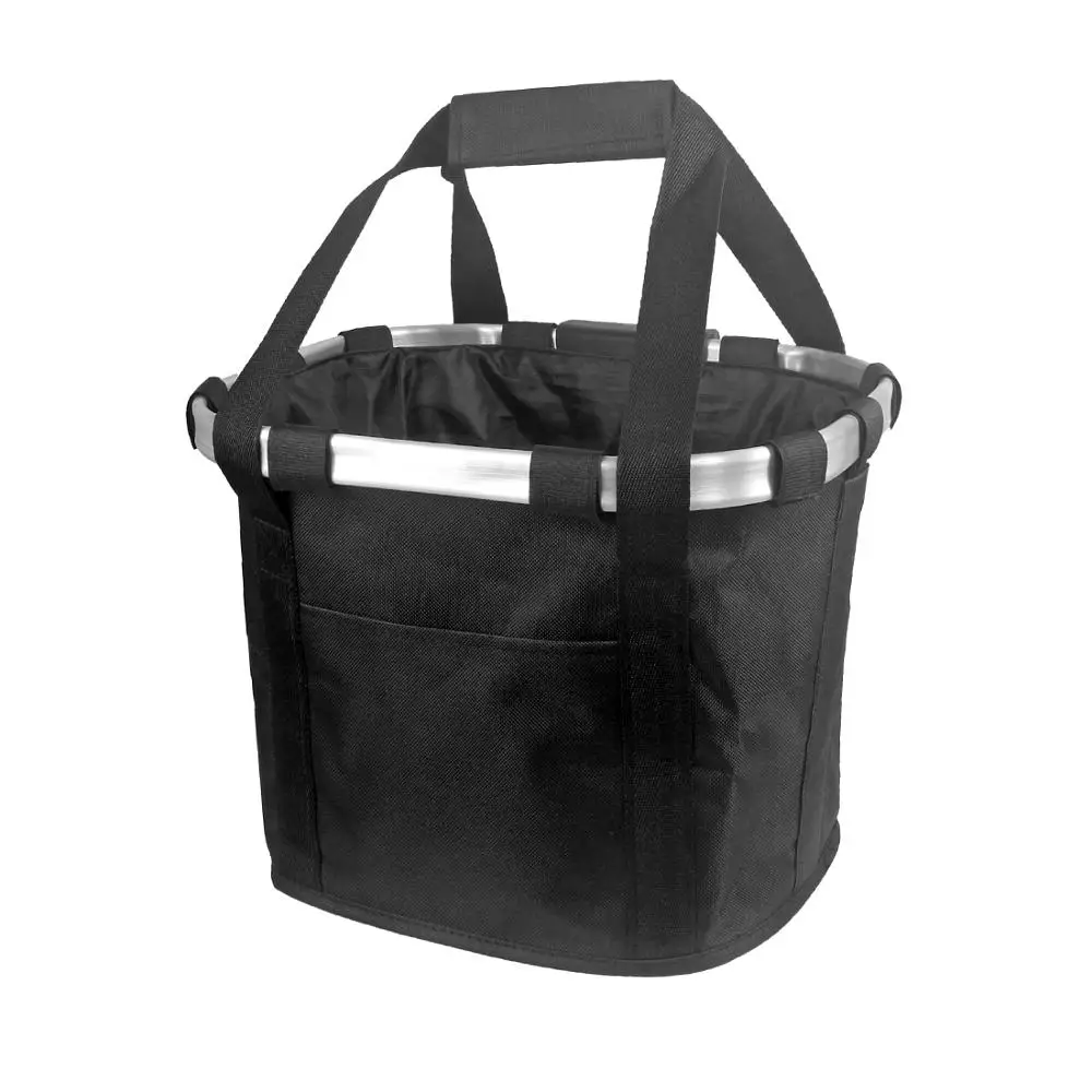 
Polyester foldable waterproof bicycle basket bicycle baskets pet carrier for bike 