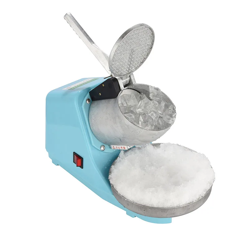 300W ABS plastic Electric Semi-Automatic portable ice crusher machine ice shaver