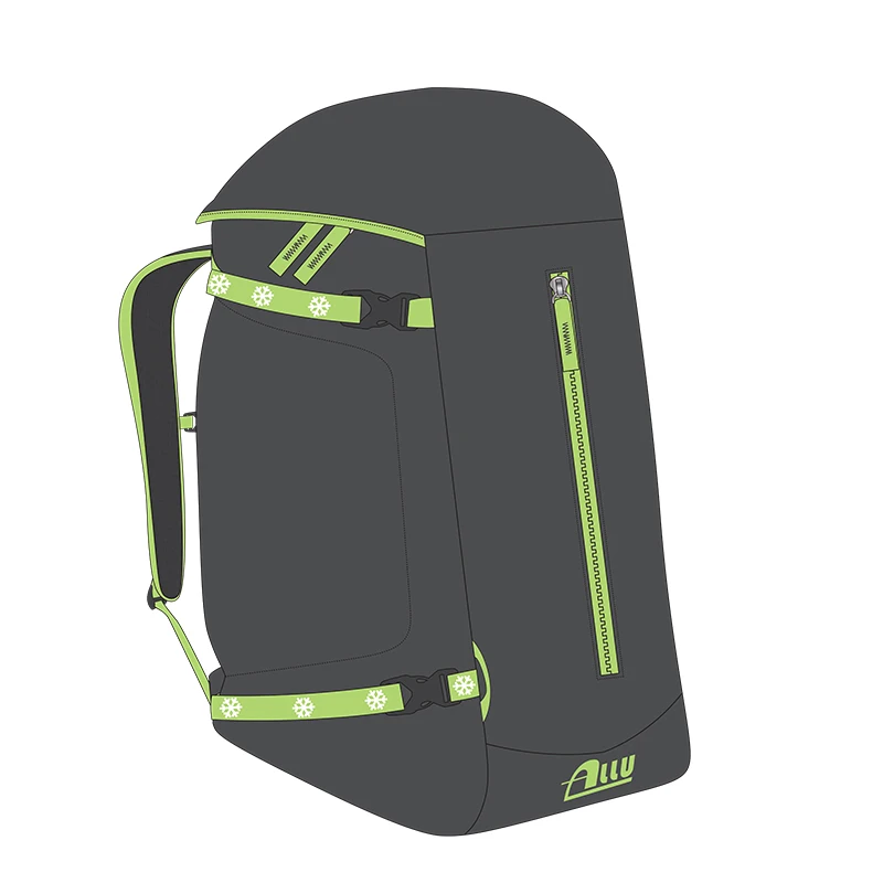 
Heat Wheeled Snowboard Waterproof Ski Shoe Boot Helmet Backpack Bag 