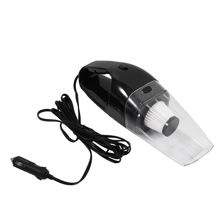 Популярный металлический медный высокомощный сухой и влажный портативный мини-пылесос для автомобиля с двойным всасыванием 120 Вт