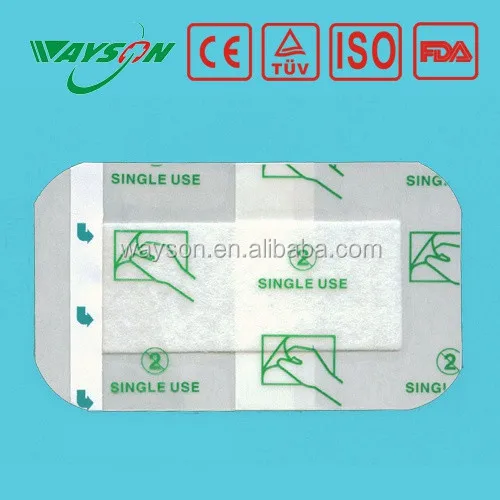 
2021 waterproof and transparent plaster with absorbent pad 