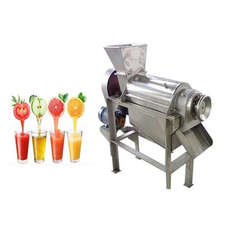 
Nopals juice extruder machine Spiral fruit juicer 