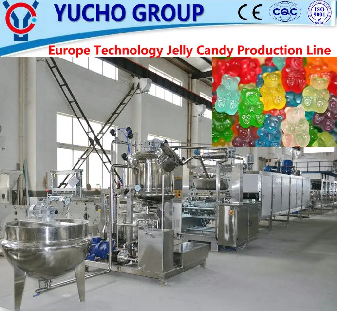 China Big Manufacturer Good Price Gelatin Jelly Candy Depositing Machine