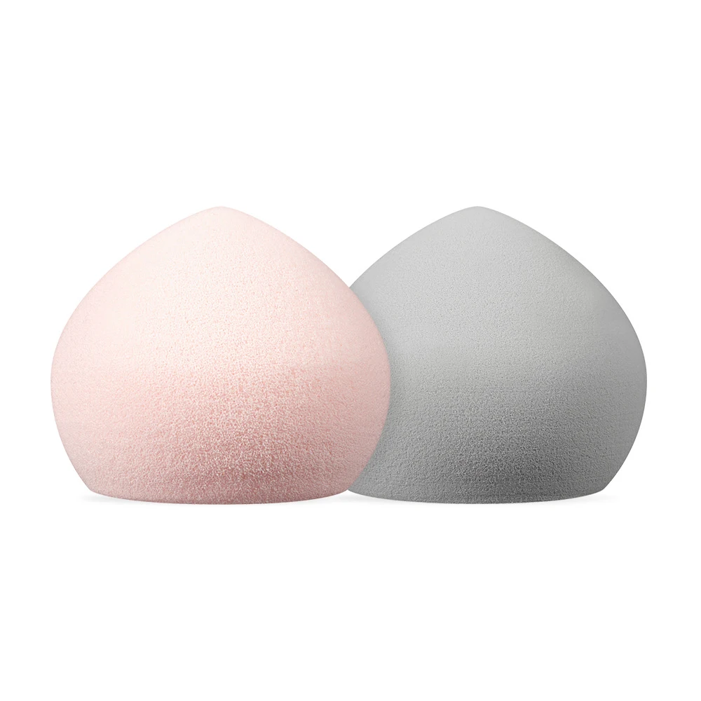 
Newest Design 3pcs Fart Peach Super Soft Become Larger After Water Pink Makeup Beauty Cosmetic Blender Sponge Puff Set 