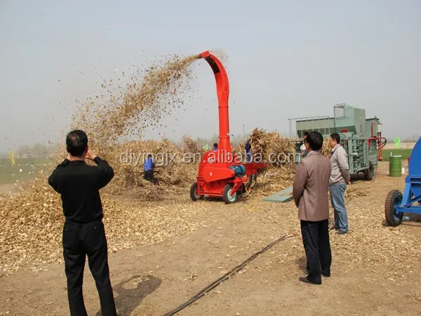 Fodder Straw Crusher / Cow Fodder Chaff Cutter / Green Maize Straw Cutter Machine Price