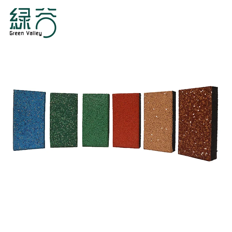 Оптовая продажа, дешевая Водонепроницаемая Резиновая кирпичная напольная плитка для парка, сада, тротуара, уличное напольное покрытие
