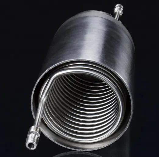 30lbs Tri Clamp Flat end lid with condensing coil use for closed Loop extractor