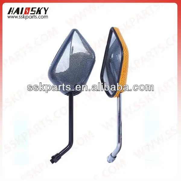 красочные мотоцикл зеркало заднего вида