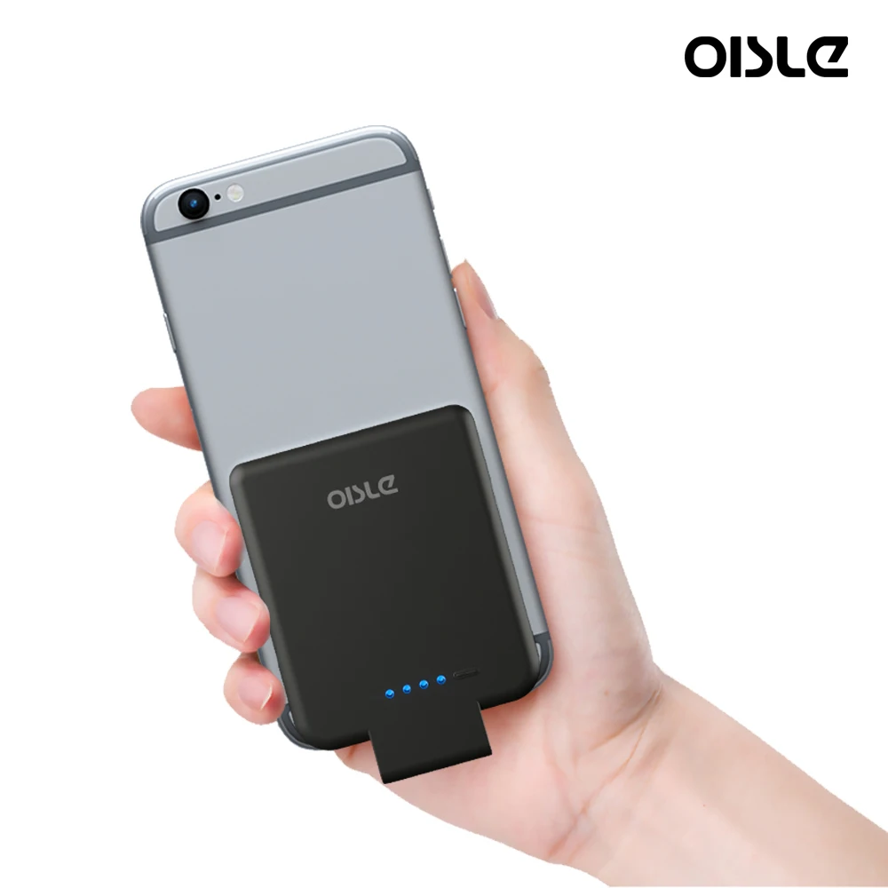 OISLE Mini 2800mAh Palm-Sized Portable Charger Power Bank External Battery Charger for iPhone