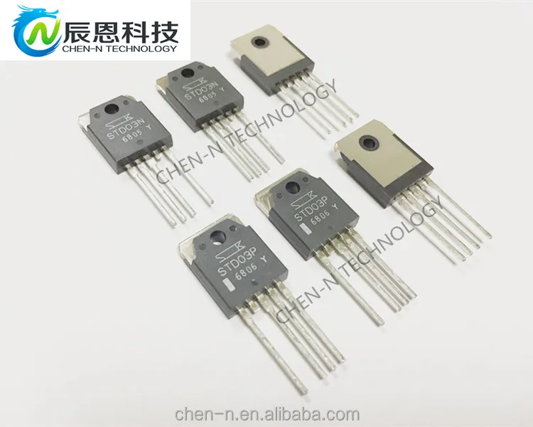 ORIGINAL AND NEW BIPOLAR (BJT) TRANSISTOR STD03N STD03P