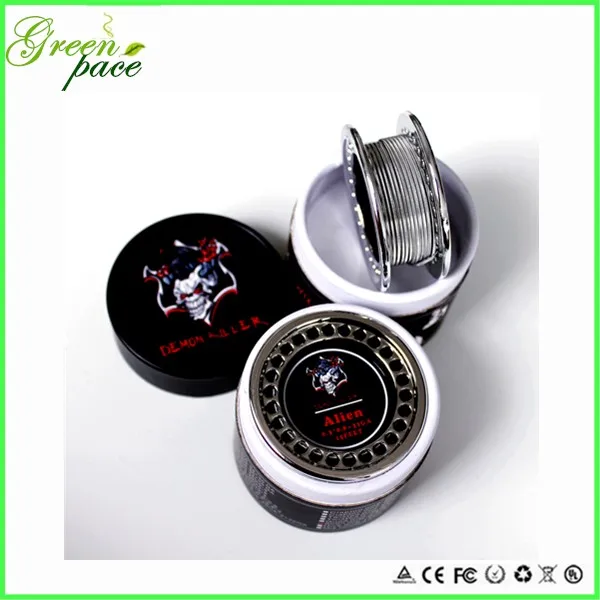 Demon Killer Claption/Quad/Hive/alien/fused clapton/Twisted RDA Pre Coiled Wire for wholesale