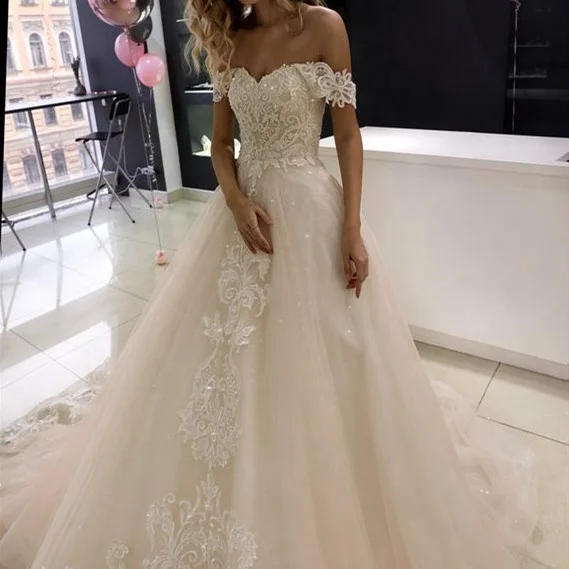 
2019 Beauty Bridal Wedding Dress 
