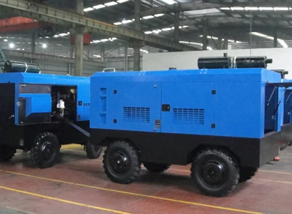 185 cfm portable diesel engine air compressor