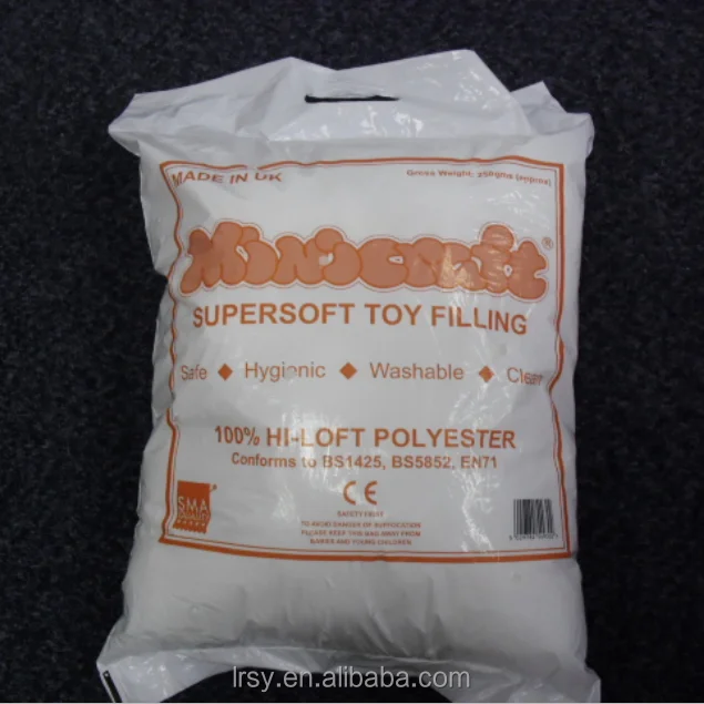 
100% Plump Polyester Carded Polyester Fiber Hobby Fill 