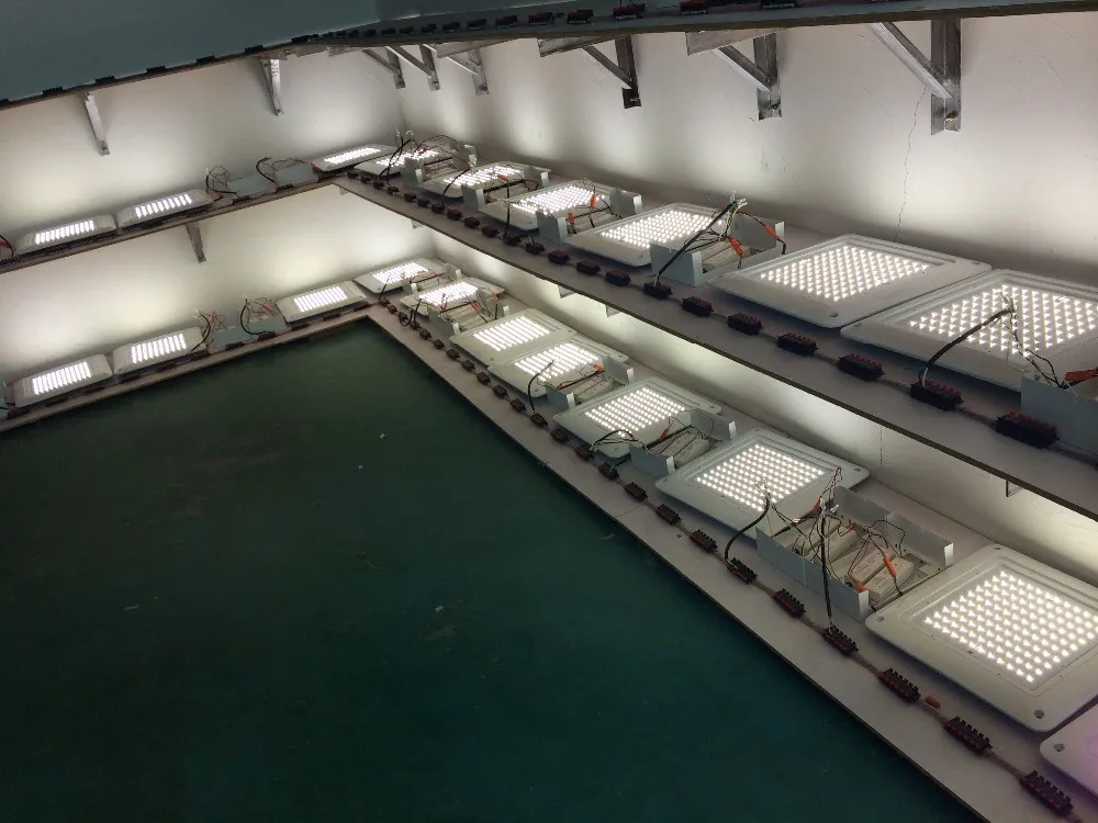 200w Led canopy lights with DLC UL gas station lights