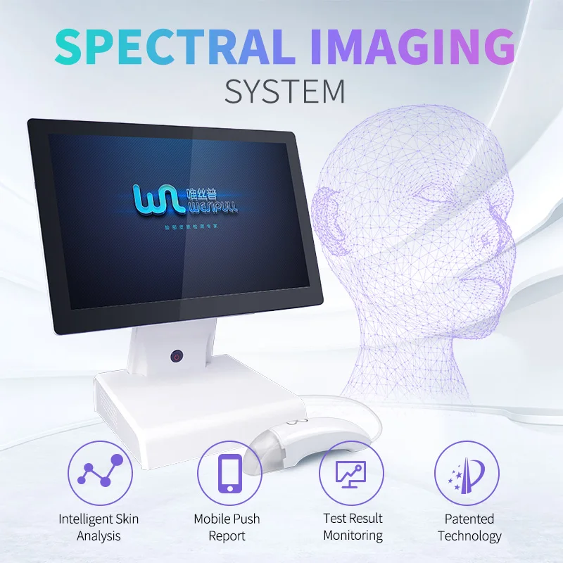 Facial skin analyzer skin scanner machine skin test machine face analyser