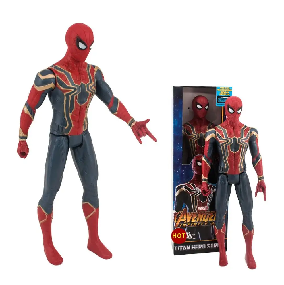 Best selling christmas cool gift 3D super heros spiderman action figure toy - 11.5 inch
