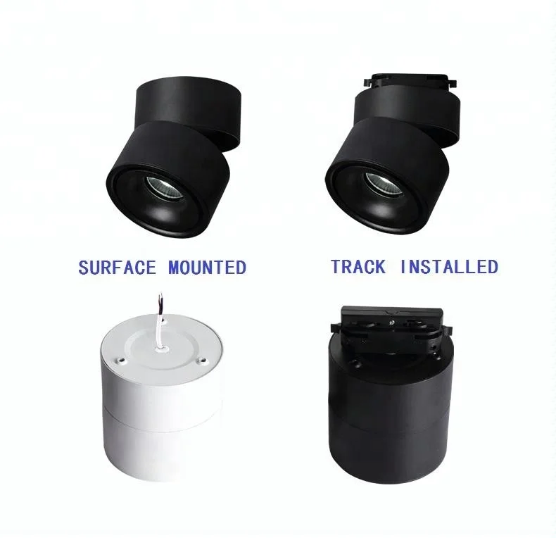 
Commercial Lighting Adjustable Beam Angle Led Track Light 
