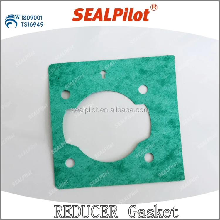 Resistance reducer gear box oiled paper pad