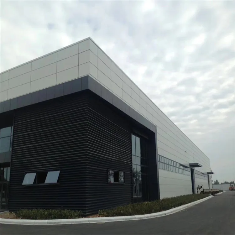 Low Cost Industrial Construction Design Structure Steel Structure Warehouse with light weight large span