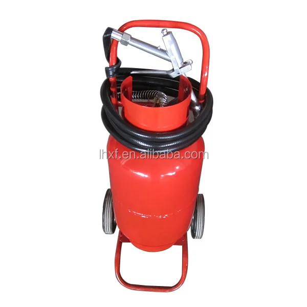 Jiangshan 35kg abc wheeled abc dry powder fire extinguisher