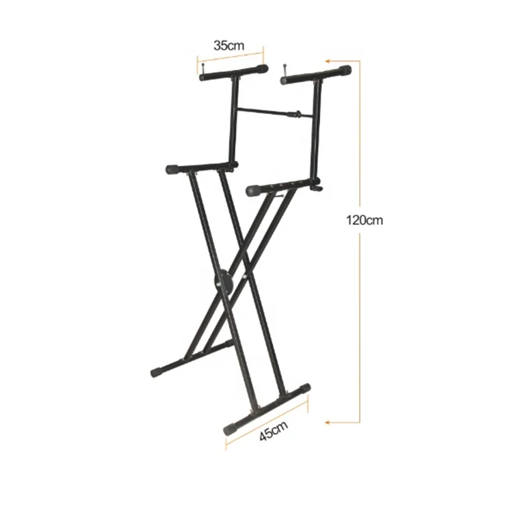 Kool Sound Wholesale price Double X adjustable keyboard stand