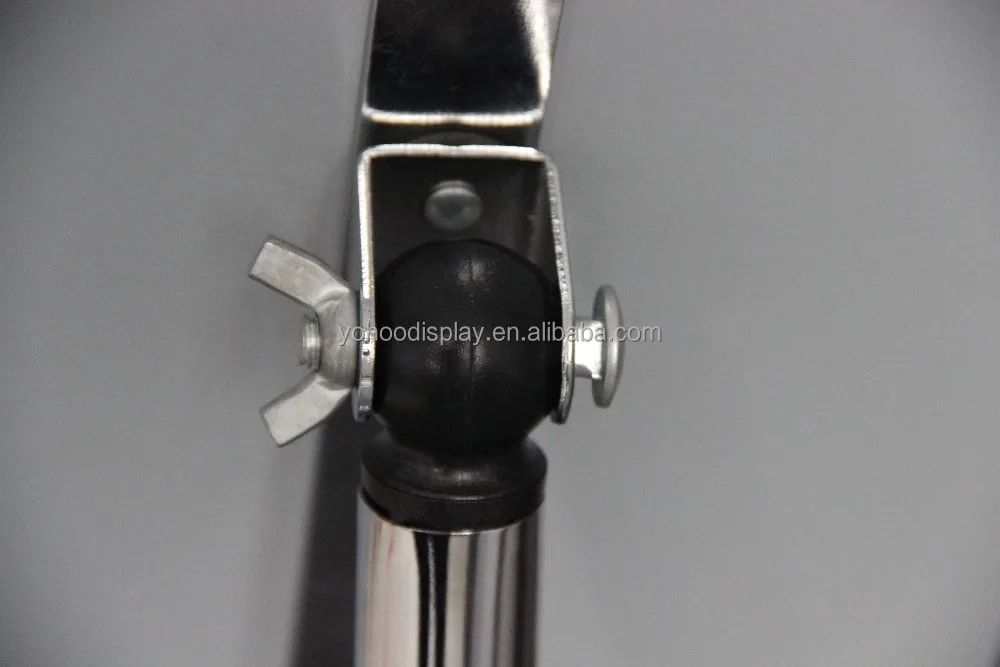 A3/A4 aluminum advertising standee poster board frame notice board with adjustable pole