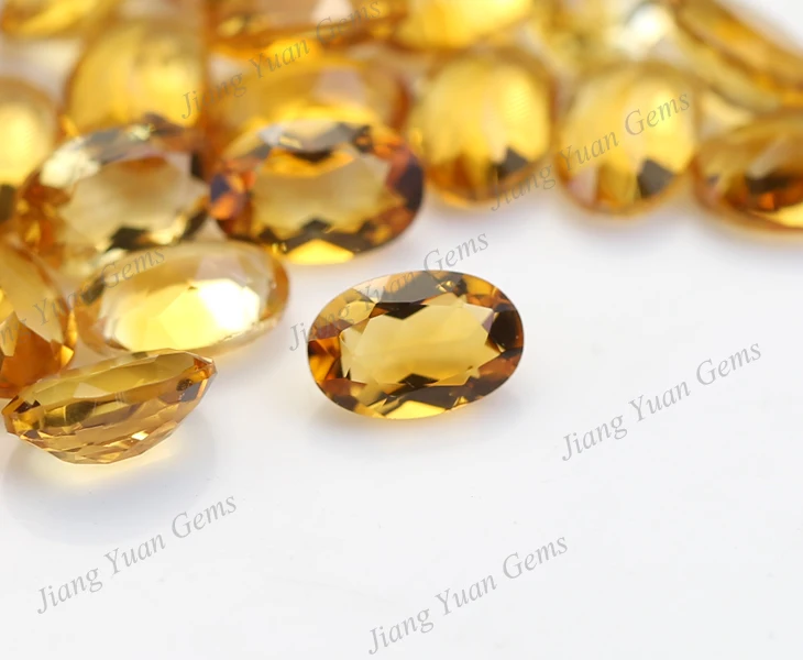 wholesale 4*6mm oval shape citrine stone prices