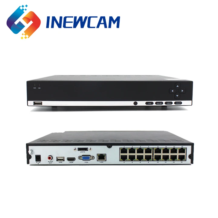 Лидер продаж, сетевой видеорегистратор 4MP 16CH с датчиком движения для ip-камеры