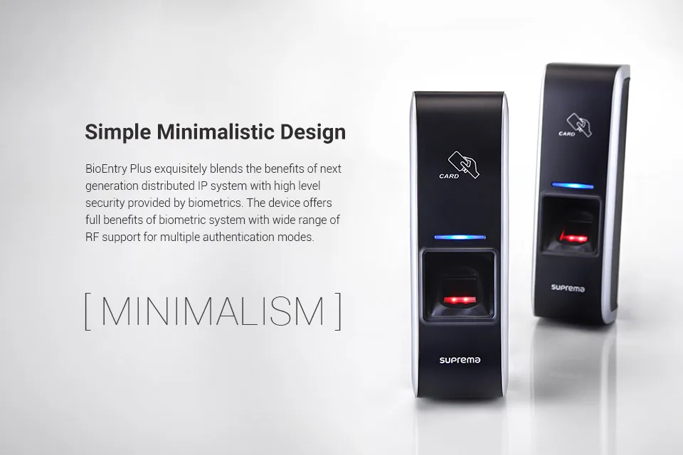 Suprema Original Bioentry Plus Biometric security Access control systems fingerprint access control with free software