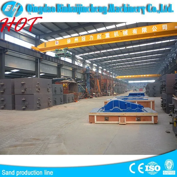 Non-pollution Resin sand production line treatment process