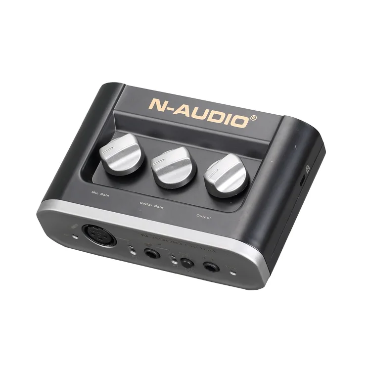 China Popular USB 2X2 computer audio interface cheap price sound card